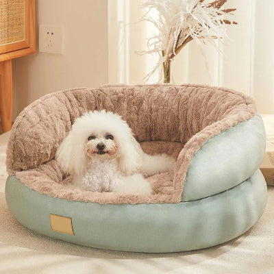 canape chien circulaire caniche