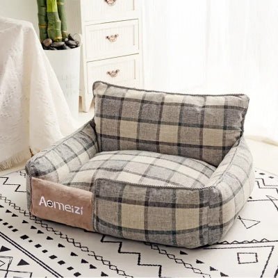 canape chien ogilvy gris
