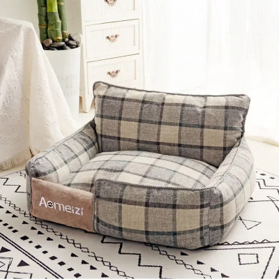 canape chien ogilvy gris