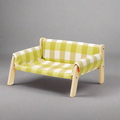 elegant petit canape pour chien bois respirant