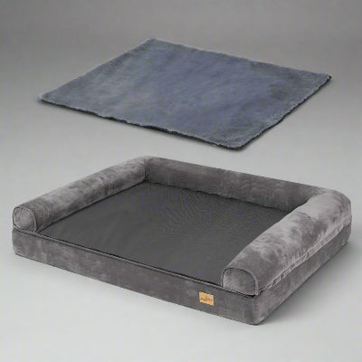 canape pour chien spacieux double housse