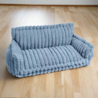 canape pour chien tinycouch bleu