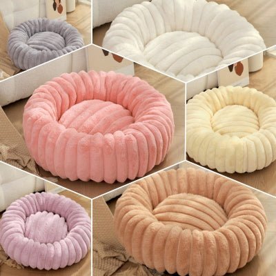 coussin chien rond variantes couleurs