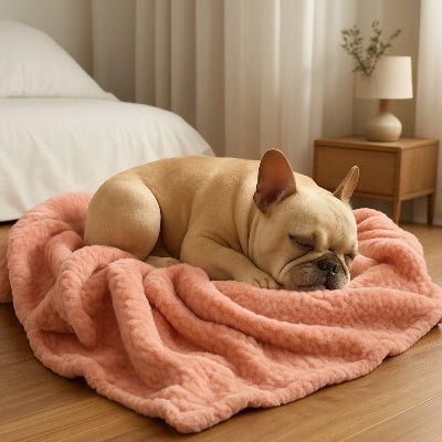 grande couverture chien sieste