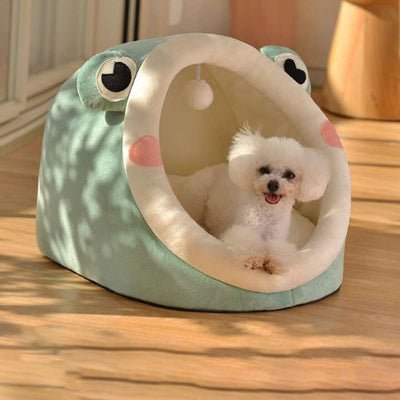 lit-chien-grenouille-poodle