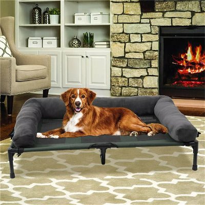lit sureleve pour chien confortable