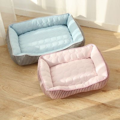 panier chien freshnest variante couleur rose bleu