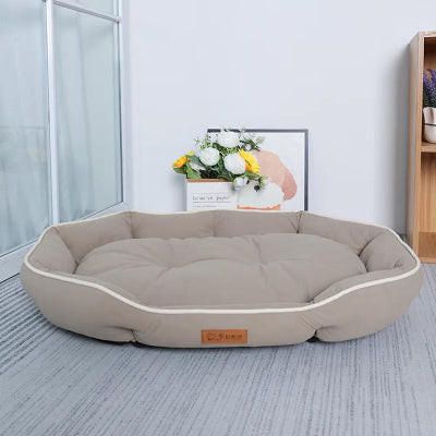 panier pour grand chien khaki