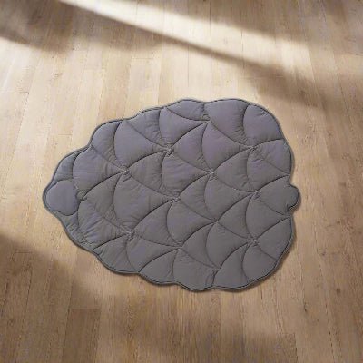 beau tapis pour chien rafraichissant gris