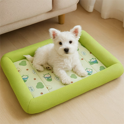 tapis rafraichissant pour chien vert