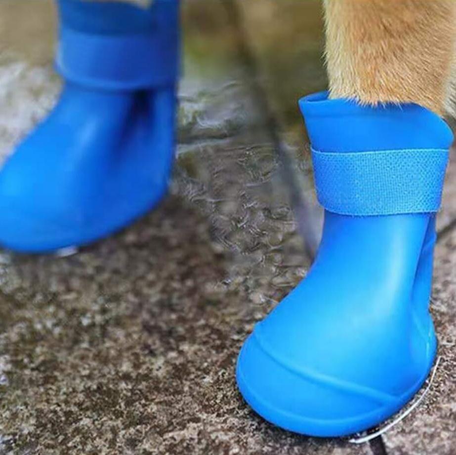 Bottes pour Chien - WaterProofDogBoot™ - Bleu - Chien Ravi