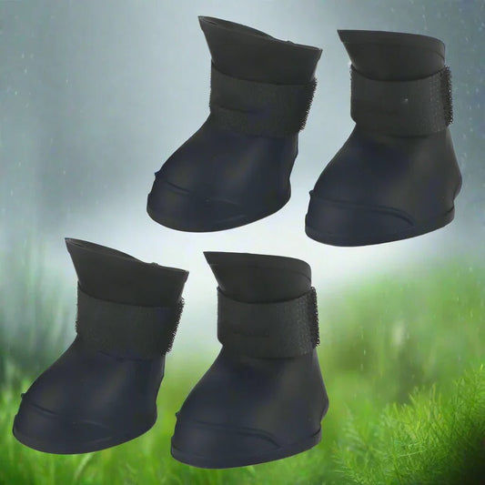 Bottes pour Chien - WaterProofDogBoot™ - Noir - Chien Ravi