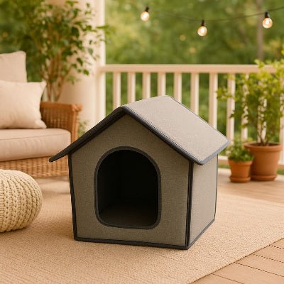 belle cabane pour chien porche