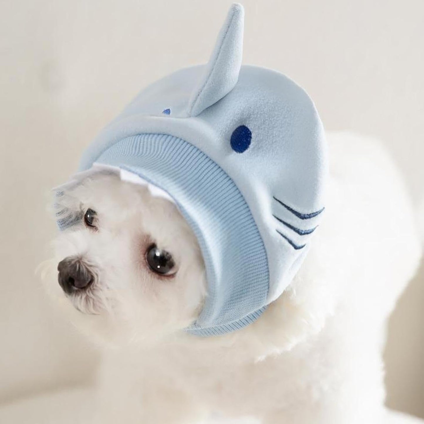 Cache Oreille - DogSoftEarmuffs™ - Requin - Chien Ravi