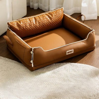 canape chien hipipet marron