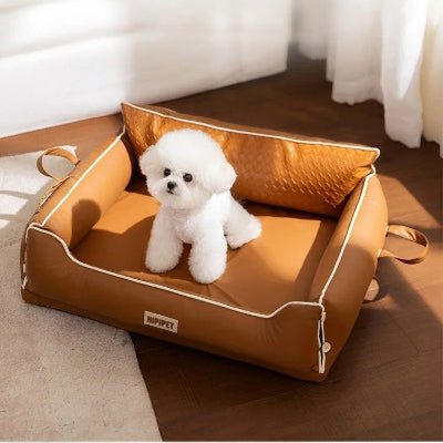 canape chien hipipet brun