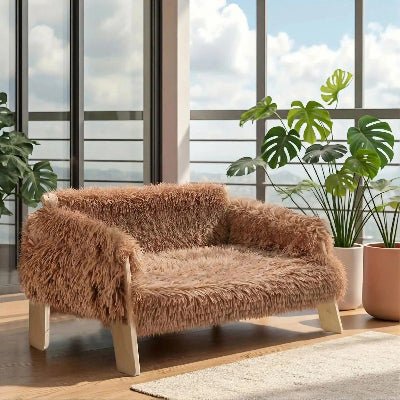 Canapé pour chien Bois marron