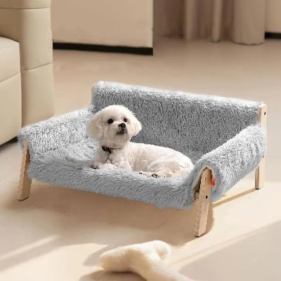 Canapé pour chien Bois gris