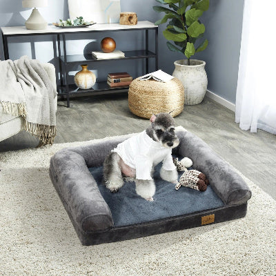 canape pour chien spacieux confortable