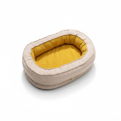 Canapé pour chien XXL beige jaune