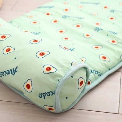chien tapis rafraichissant avec oreiller integre