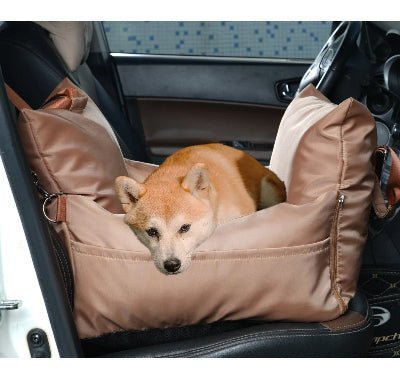 luxueux coussin dehoussable pour chien voiture