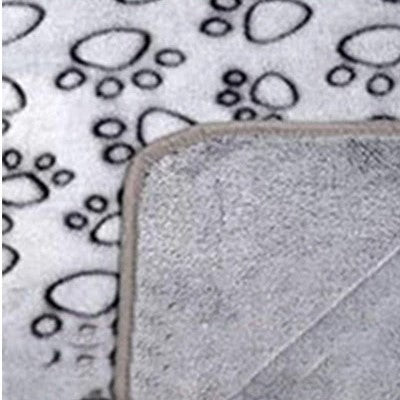 couverture pour chien grise