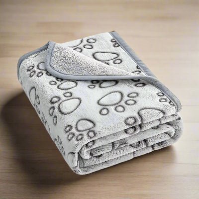 couverture pour chien plie