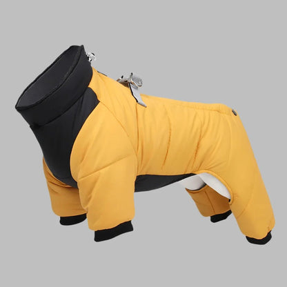 Doudoune pour Chien - WarmJacketDog™ - Jaune - Chien Ravi