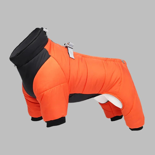 Doudoune pour Chien - WarmJacketDog™ - Orange - Chien Ravi