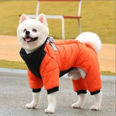 Doudoune pour Chien - WarmJacketDog™ - Orange - Chien Ravi