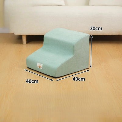 Escalier pour chien confortstep bleu pastel deux marches