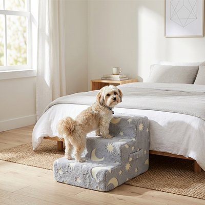 Joli escalier pour petit chien StairPlush