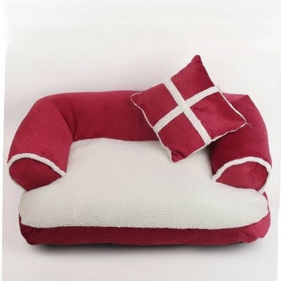 fauteuils pour chiens rouge