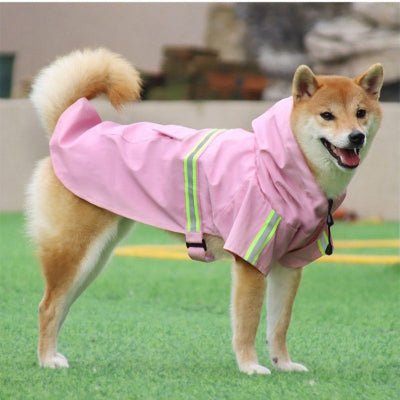 elegant impermeable chien rainywalker rose