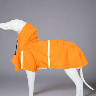 impermeable chien rainywalker orange
