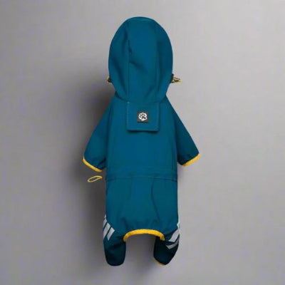 impermeable pour chien lotus bleu
