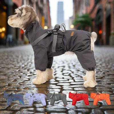 impermeable pour chien wetfreemood variantes couleurs