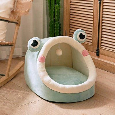 lit-chien-grenouille-vert