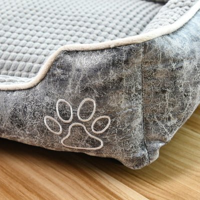 Lit pour chien Suède Velours élégant