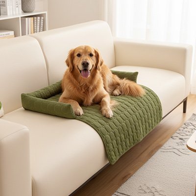 Lit pour chien Velours Confort Golden Retriever
