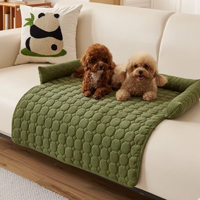 Lit pour chien Velours Confort Caniches