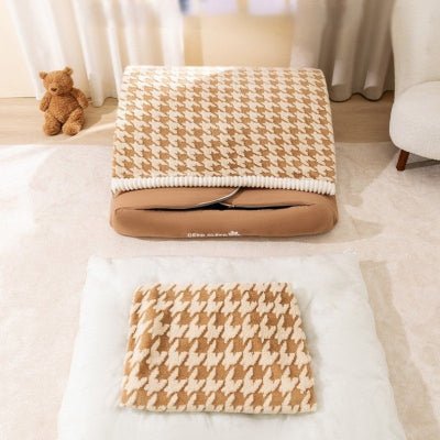 niche chien pied de poule pliable