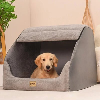 jolie niche d interieur pour chien