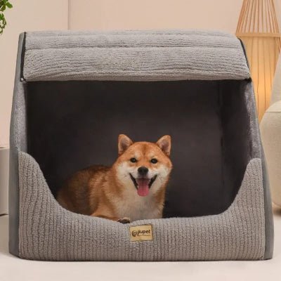 niche d interieur pour chien chaleureuse