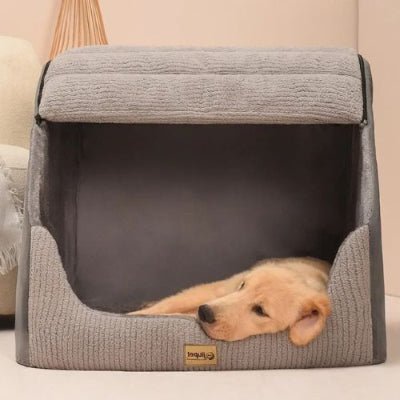 niche d interieur pour chien spacieuse