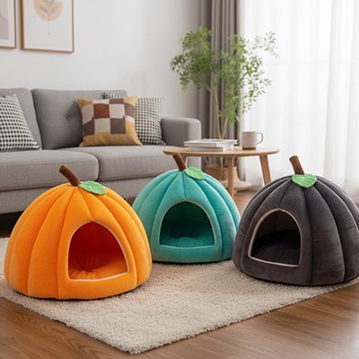 Jolie niche pour chien originale 