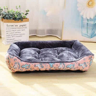 panier pour chien funky rose motifs cheval bascule