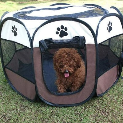 Parc a chien octagonale