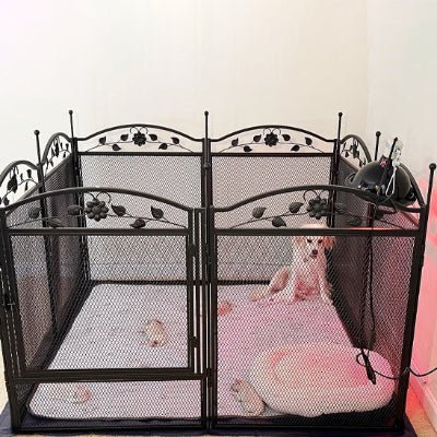 parc-pour-chien-modulaire-confortable